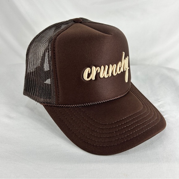 “CRUNCHY" Mesh Back Trucker Ball Cap Hat, Rodeo Collection - Picture 2 of 9